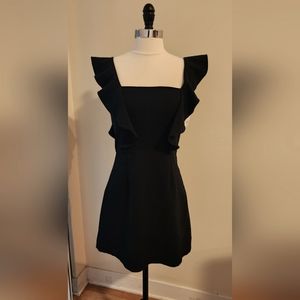 French Connection Whisper Sleeveless Ruffled Mini Dress Size 2